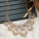 AD Chandpali White Pink Cubecut Short Neck - Image 3