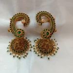 Antique Krishna EarCuff Jhumka - Image 3