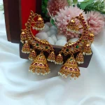 Matt Fish Cuff Jhumka