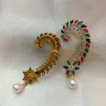 Fancy AD Cuff Earrings - Image 2