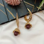 Jhumka with Meron Bell Beads - Image 2