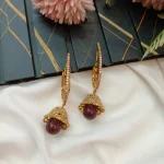 Jhumka with Meron Bell Beads