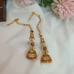 AD Jhumka With Mattil - Image 3