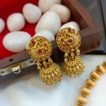 Peacock Pearl Pendant with Amla Balls Mala Short N - Image 3