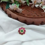 Floral Jadhu Brooch - Image 3