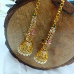 Traditional Jhumka with Maatil - Image 2