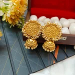 Pearl Clusters Bold Jhumka