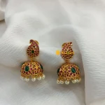 Antique Swan & Mango Pendant Set - Image 3