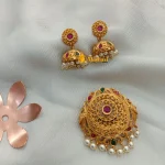 Antique Peacock Pendant Set
