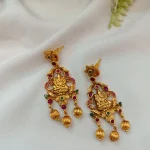 Lakshmi Multi Colour Stone Pendant Set - Image 3