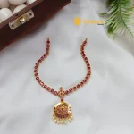 Kundan Floral Short Neck Set - Image 3