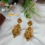 Lakshmi with Peacock Jhumka