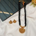 Lakshmi Beads Chain with Earrings