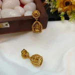 Lakshmi Devi Diya Earrings - Image 2
