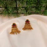 Floral Half Jhumka - Image 2