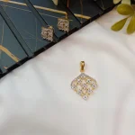 AD Floral Grid Pendant Set