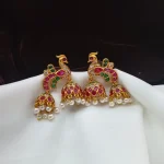 Peacock Jhumka - Image 2