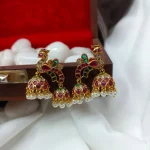 Peacock Jhumka