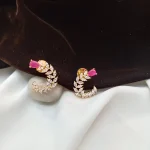 AD Leaf Earrings - Image 3
