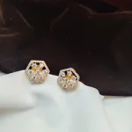 AD Hexagon Earrings