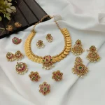 9" 5in1 Kasu Mala Short Neck Set - Image 3