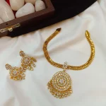AD Round Attigai Short Neck Set