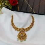 Twin Peacock Short Neck Set - Image 3