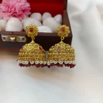 Floral Bold Jhumka