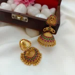 Lakshmi Elepant Multi Jhumka - Image 2