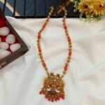 Gandaperuda Pendant with Amla and Coral Mala Short - Image 3