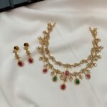 2 Layer Thilak Short Neck Set