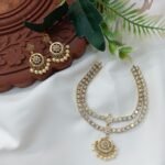 2 Layer Attigai Short Neck Set