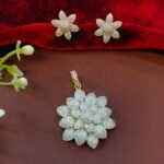 AD Floral Pendant Set