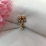 Floral Nose Pin - Image 2