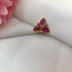 Floral Nose Pin - Image 2