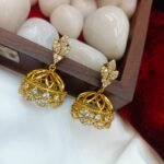 Floral Jhumka
