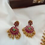 Kundan Long Neck Set - Image 4
