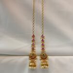 Traditional Crescent Jhumka Mattil 890 - Image 2