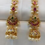 Traditional Crescent Jhumka Mattil 890 - Image 3