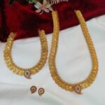 Lakshmi Coin Mango Combo Neck Set