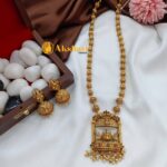 Lakshmi Maadam With Amla Ball Short Neck Set