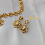 Floral Traditional Short Neck Set - Image 2