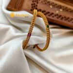Cubic Stones with Floral Bangles 2s