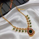 Kerala Mango Short Necklace 5s - Image 3
