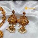 Antique Lakshmi Short Neck Set - Image 3
