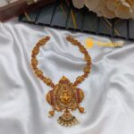 Antique Lakshmi Short Neck Set - Image 2