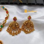 Lakshmi Navaratna Short Neck Set - Image 3