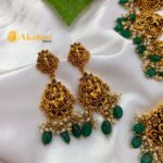 Antique Dasavatharam Short Neck Set - Image 2