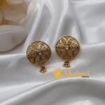 Antique Floral Earrings - Image 3