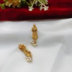 Antique Lakshmi Earrings - Image 2